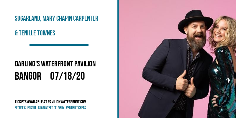 Sugarland, Mary Chapin Carpenter & Tenille Townes at Darling's Waterfront Pavilion tickets Sugarland, Mary Chapin Carpenter & Tenille Townes at Darling's Waterfront Pavilion