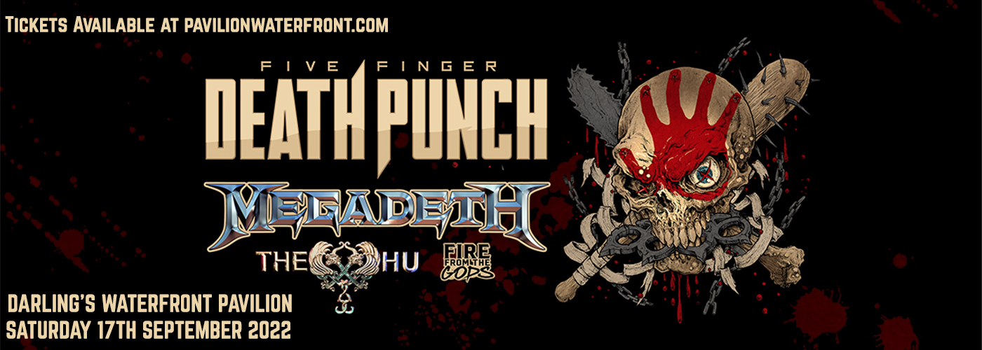 Five Finger Death Punch, Megadeth & The Hu at Darling's Waterfront Pavilion