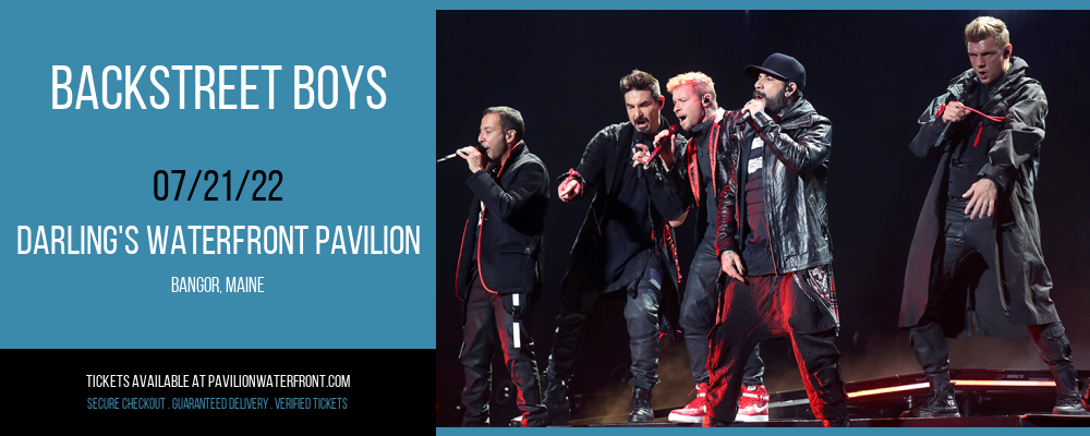 Backstreet Boys at Darling's Waterfront Pavilion tickets Backstreet Boys at Darling's Waterfront Pavilion