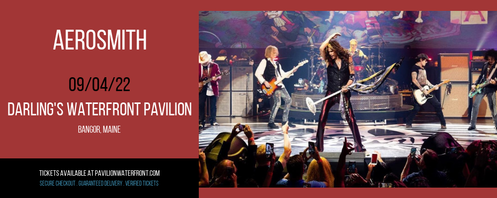 Aerosmith at Darling's Waterfront Pavilion tickets Aerosmith at Darling's Waterfront Pavilion