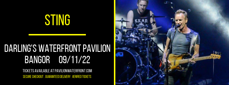 Sting at Darling's Waterfront Pavilion tickets Sting at Darling's Waterfront Pavilion