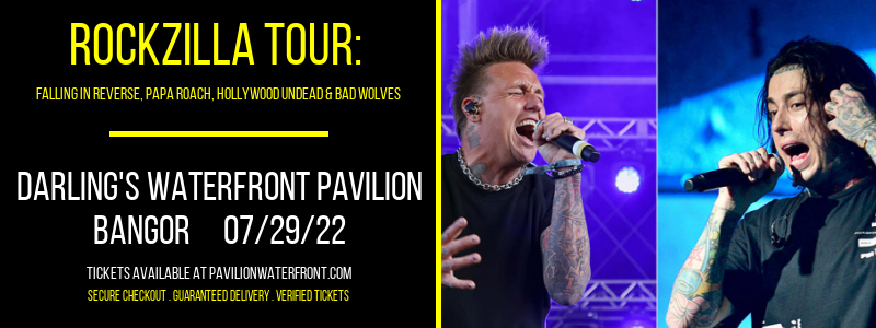 Rockzilla Tour: Falling in Reverse, Papa Roach, Hollywood Undead & Bad Wolves at Darling's Waterfront Pavilion