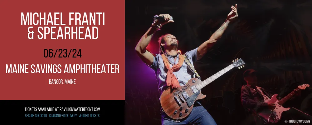 Michael Franti & Spearhead at Maine Savings Amphitheater