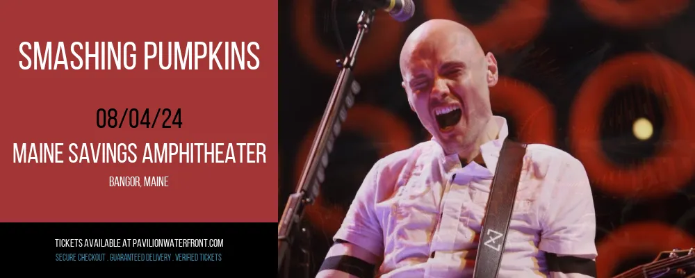 Smashing Pumpkins at Maine Savings Amphitheater
