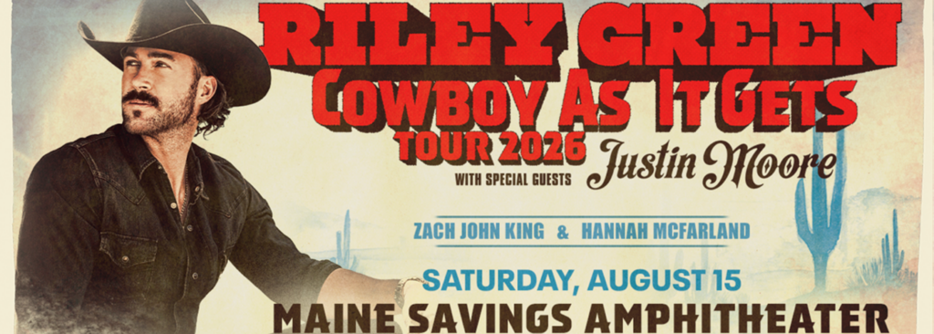Riley Green at Maine Savings Amphitheater