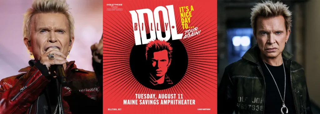 Billy Idol at Maine Savings Amphitheater
