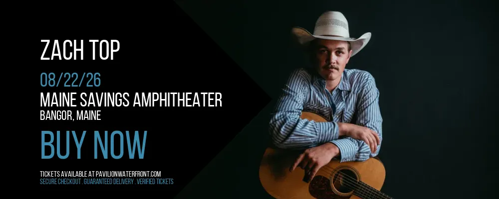Zach Top at Maine Savings Amphitheater